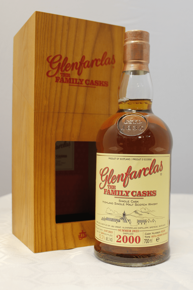 Glenfarclas Family Cask 2000  Cask #6226 Single Malt Scotch Whisky - Summer 2023