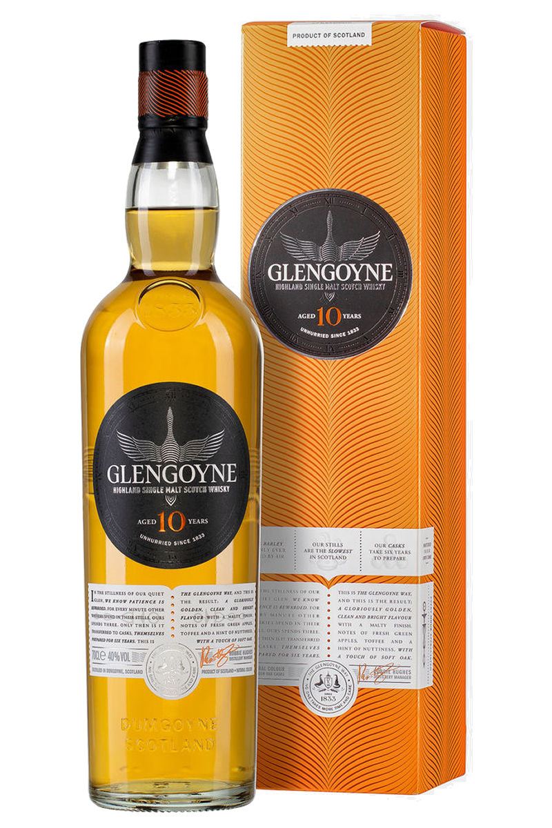 Glengoyne 10 Year Old Single Malt Scotch Whisky