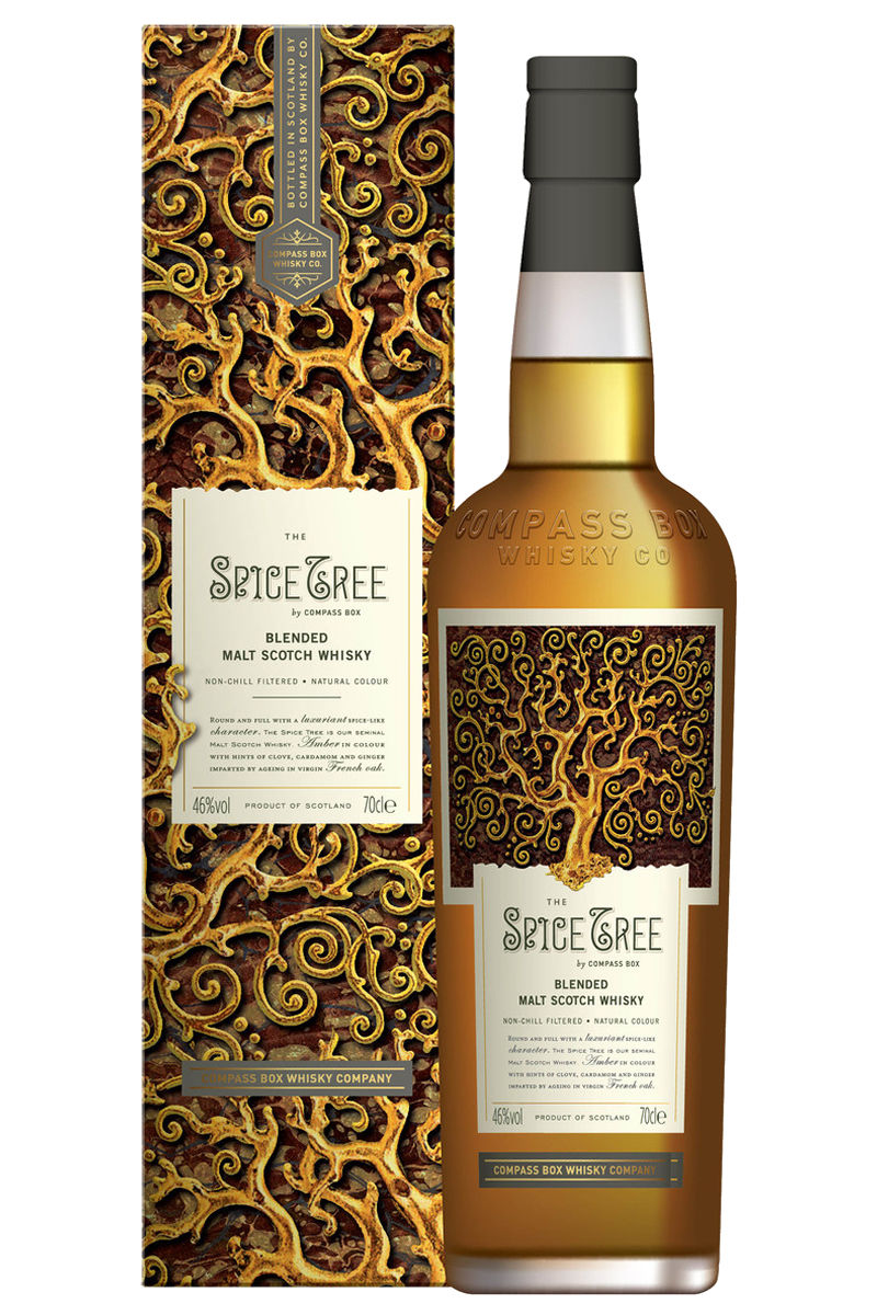 Compass Box-The Spice Tree Blended Malt Scotch Whisky