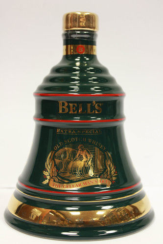 Bell's Christmas Bell Decanter 1995