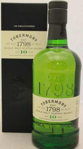 Tobermory 10 Year Old Single Malt Scotch Whisky