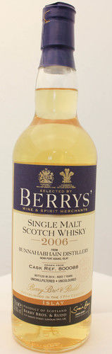 Berrys' Bunnahabhain 7 Year Old 2006 Single Malt Scotch Whisky