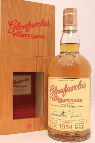Glenfarclas Family Cask 1954 Cask 1259 Single Malt Scotch Whisky