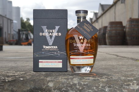 Tomintoul Five Decades Single Malt Scotch Whisky