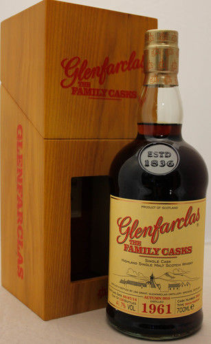 Glenfarclas Family Cask 1961 Cask No. 3055 Single Malt Scotch Whisky