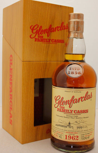 Glenfarclas Family Cask 1962 Cask No. 4126 Single Malt Scotch Whisky