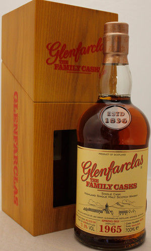 Glenfarclas Family Cask 1965 Cask No. 4512 Single Malt Scotch Whisky