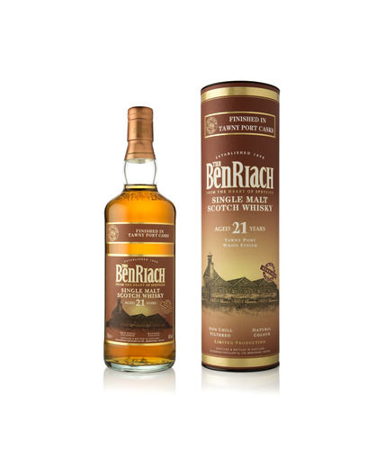 BenRiach 21 Year Old Port Finish Single Malt Scotch Whisky
