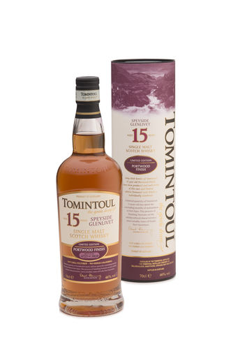 Tomintoul 15 Year Old Portwood Finish Single Malt Scotch Whisky