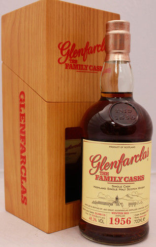 Glenfarclas Family Cask 1956 Cask No. 2358 Single Malt Scotch Whisky