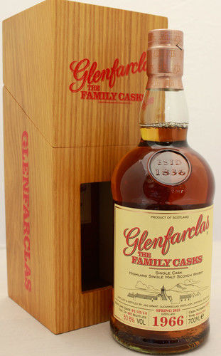 Glenfarclas Family Cask 1966 Cask No. 4198 Single Malt Scotch Whisky