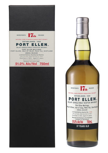 Port Ellen 37 Year Old -1979 -17th Release (2017) Single Malt Scotch Whisky
