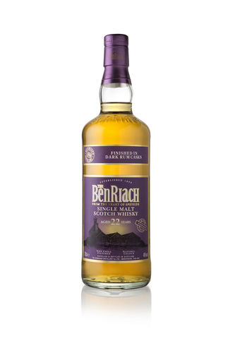 BenRiach 22 Year Old Dark Rum Finish Single Malt Scotch Whisky