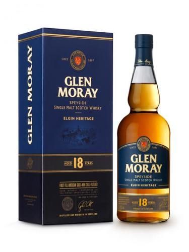 Glen Moray 18 Year Old - Elgin Heritage - Single Malt Scotch Whisky
