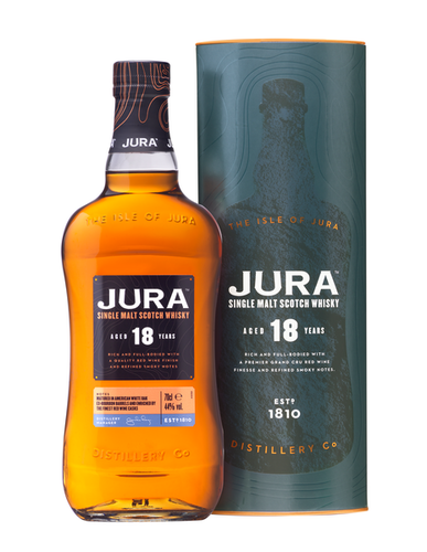 Single Malt Scotch Jura 18 year old Whisky 