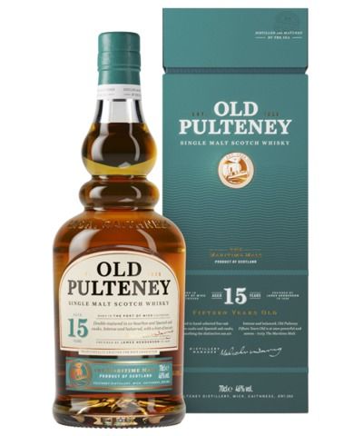 Old Pulteney 15 Year Old Single Malt Scotch Whisky