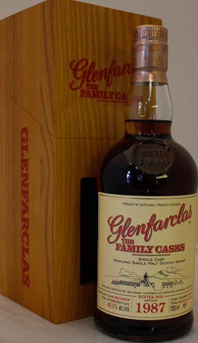 Glenfarclas Family Cask 1987 W18 Cask No.3831 Single Malt Scotch Whisky
