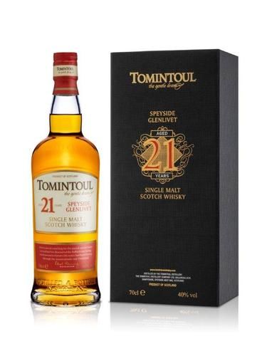 Tomintoul 21 Year Old Single Malt Scotch Whisky (Whisky An' A' That Best On Show 2011)