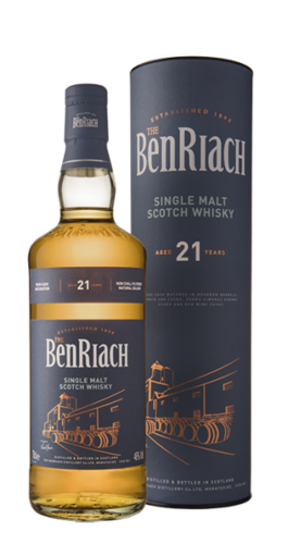 BenRiach 21 Year Old Single Malt Scotch Whisky