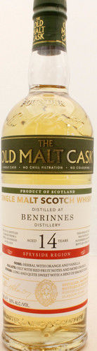 Benrinnes 14 Year Old - 2003 - Single Malt Scotch Whisky - Old Malt Cask - Hunter Laing - Cask#15032
