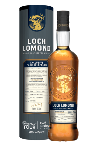 Loch Lomond 2006 - Unpeated - Single Malt Scotch Whisky - European Tour - The English Open - Forest of Arden.