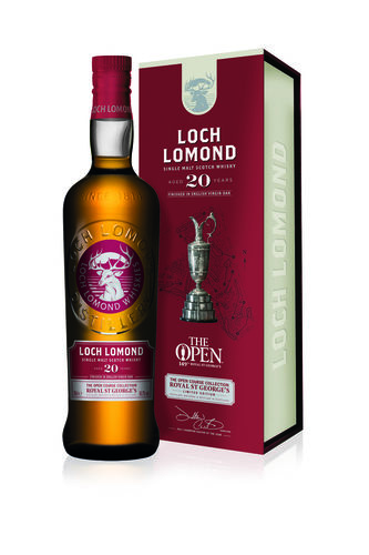 Loch Lomond 20 Year Old Single Malt Scotch Whisky - The Open Course Collection - Royal St George's - Edition