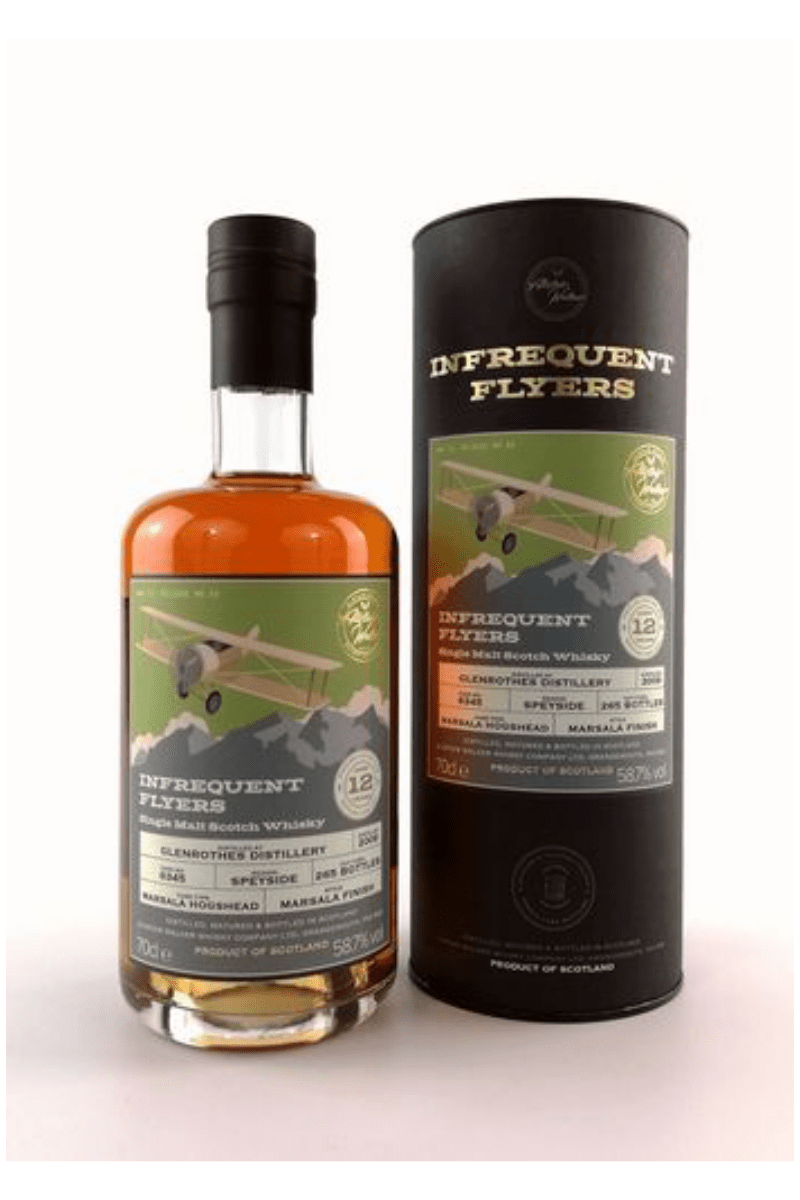 Glenrothes 12 Year Old - 2009 - Marsala Finish - Single Malt Scotch Whisky - Infrequent Flyers - Cask #6345