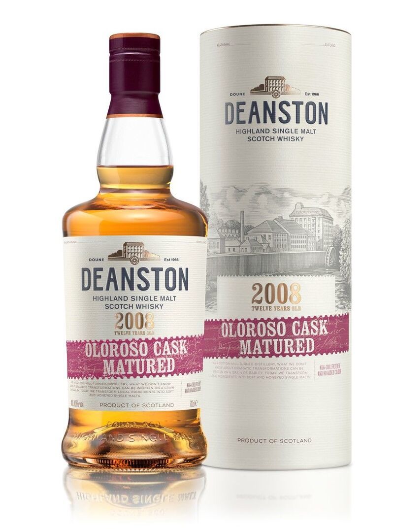 Deanston - 12 Year Old - 2008 - Oloroso Cask Matured - Single Malt Scotch Whisky