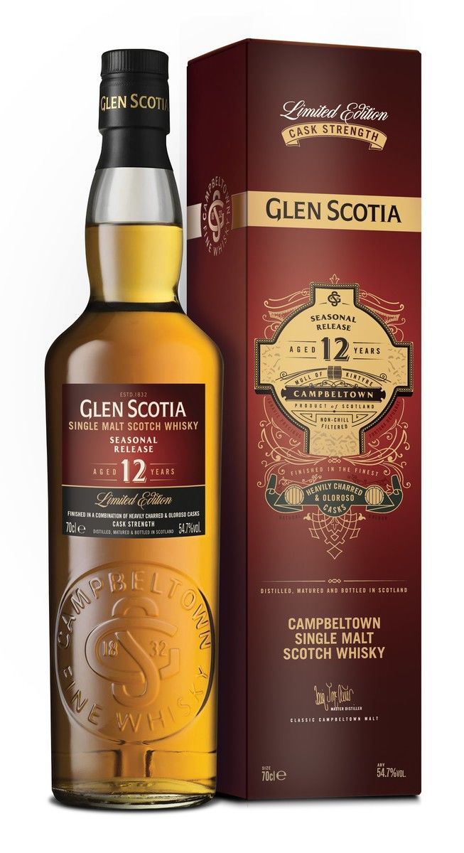 Glen Scotia 12 Year Old - Seasonal Release - Limited Edition - Single Malt Scotch Whisky
