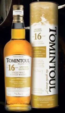 Tomintoul 16 Year Old - 2004 - Sauternes Cask Finish - Single Malt Scotch Whisky