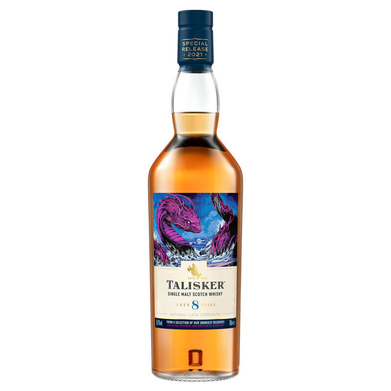 Talisker 8 Year old - 2012 - Heavily Peated Refill Casks - 2021 Special Release - Single Malt Scotch Whisky
