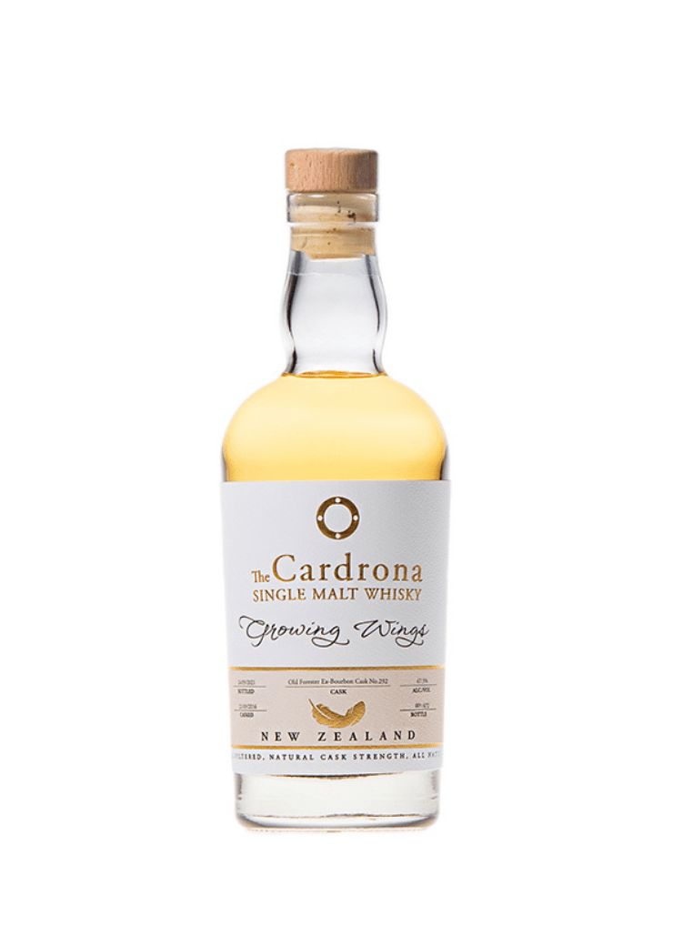 The Cardrona Single Malt Whiskey - "Growing Wings" - Special Release - Old Forester ex-Bourbon - Single Cask Release.
