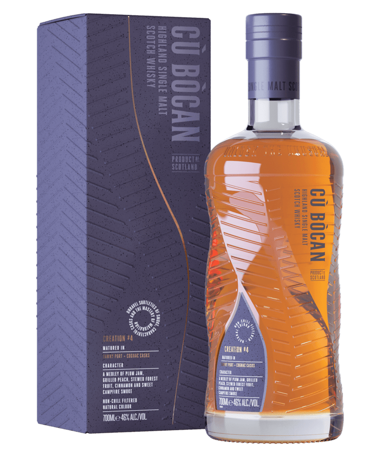 Cu Bocan Creation #4 Single Malt Scotch Whisky - Tawny Port and Cognac Casks