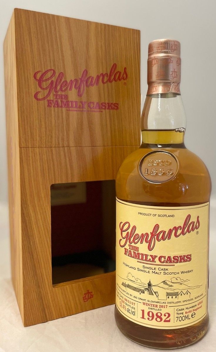 Glenfarclas Family Cask 1982 #Cask 4565 Single Malt Scotch Whisky