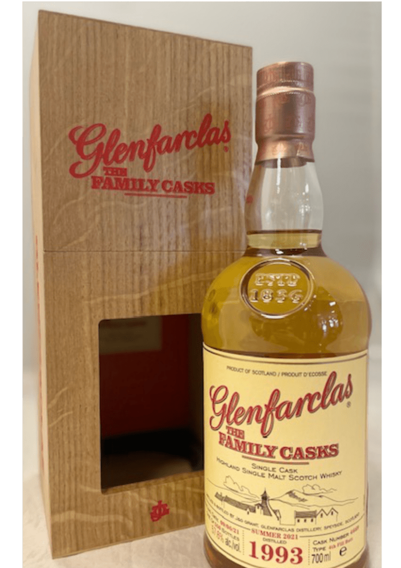 Glenfarclas Family Cask 1993 Summer 2021 Cask No# 4669 Single Malt Scotch Whisky
