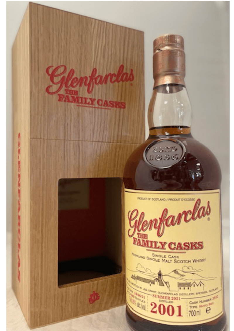 Glenfarclas Family Cask 2001 Summer 2021 Cask #3932 Single Malt Scotch Whisky