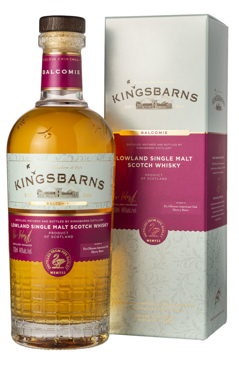 Kingsbarns Balcomie Sherry Cask Matured Single Malt Scotch Whisky