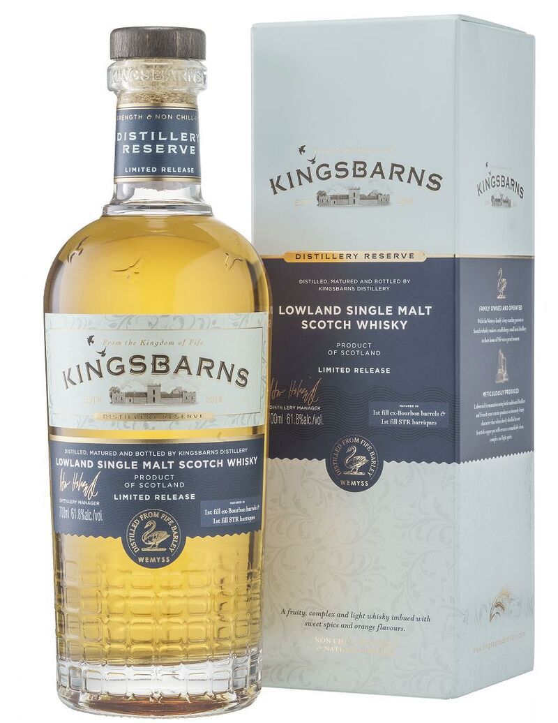Kingsbarns Distillery Reserve 2021 Single Malt Scotch Whisky