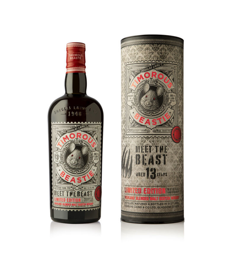 Timorous Beastie  13 Year Old - Meet The Beast - Limited Edition - Highland Blended Malt Scotch Whisky