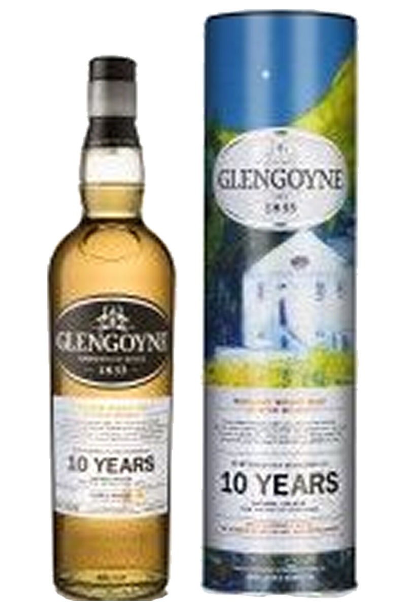 Glengoyne 10 Year Old Single Malt Scotch Whisky - Jolomo Gift Tin 2019