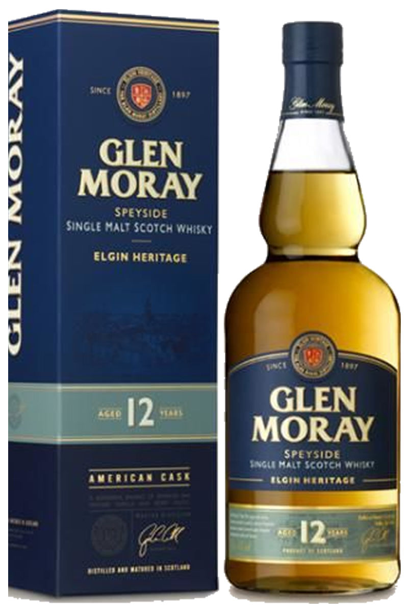 Glen Moray 12 Year Old Single Malt Scotch Whisky