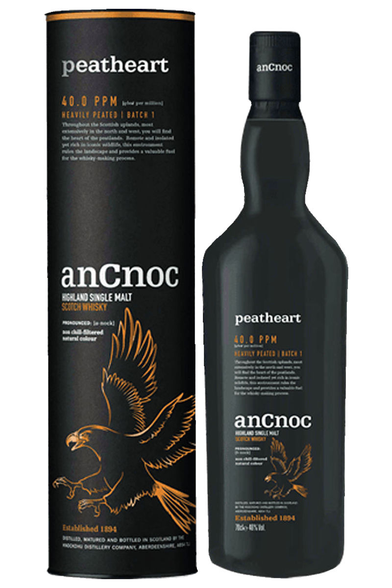 Ancnoc Peatheart Single Malt Scotch Whisky