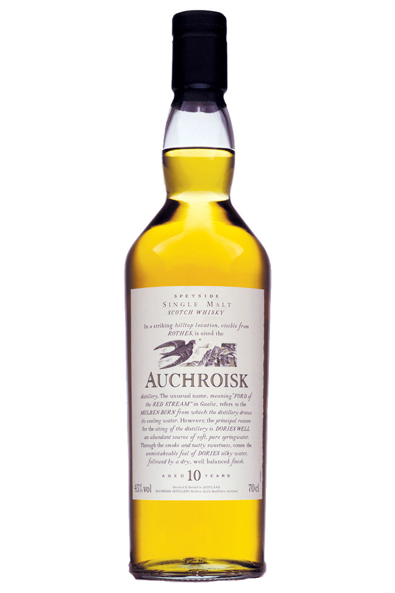 Auchroisk 10 Year Old - Flora and Fauna Single Malt Scotch Whisky