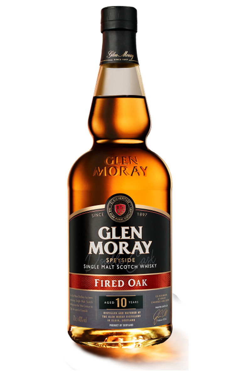 Glen Moray Fired Oak 10 Year Old Single Malt Scotch Whisky