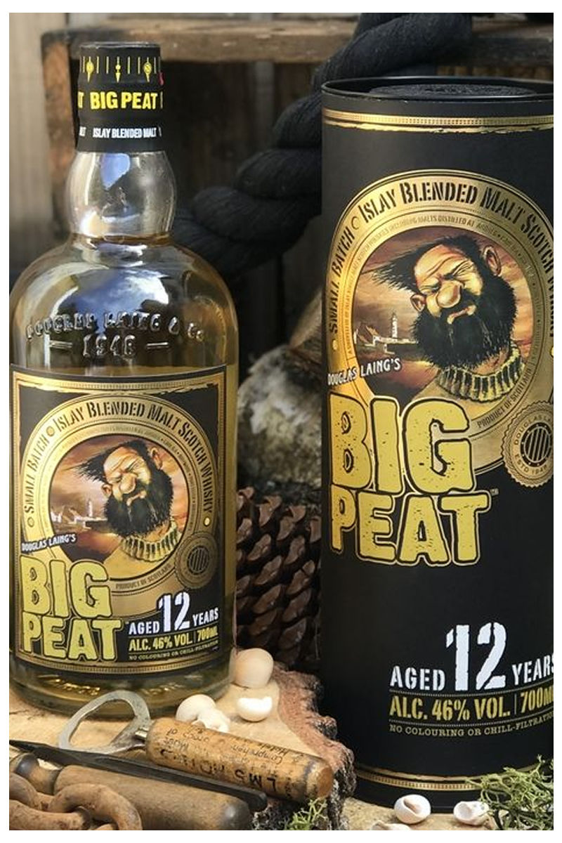 Big Peat 12 Year Old Blended Malt Scotch Whisky