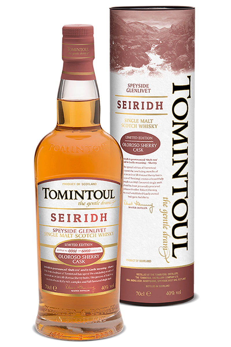 Tomintoul Seiridh Single Malt Scotch Whisky