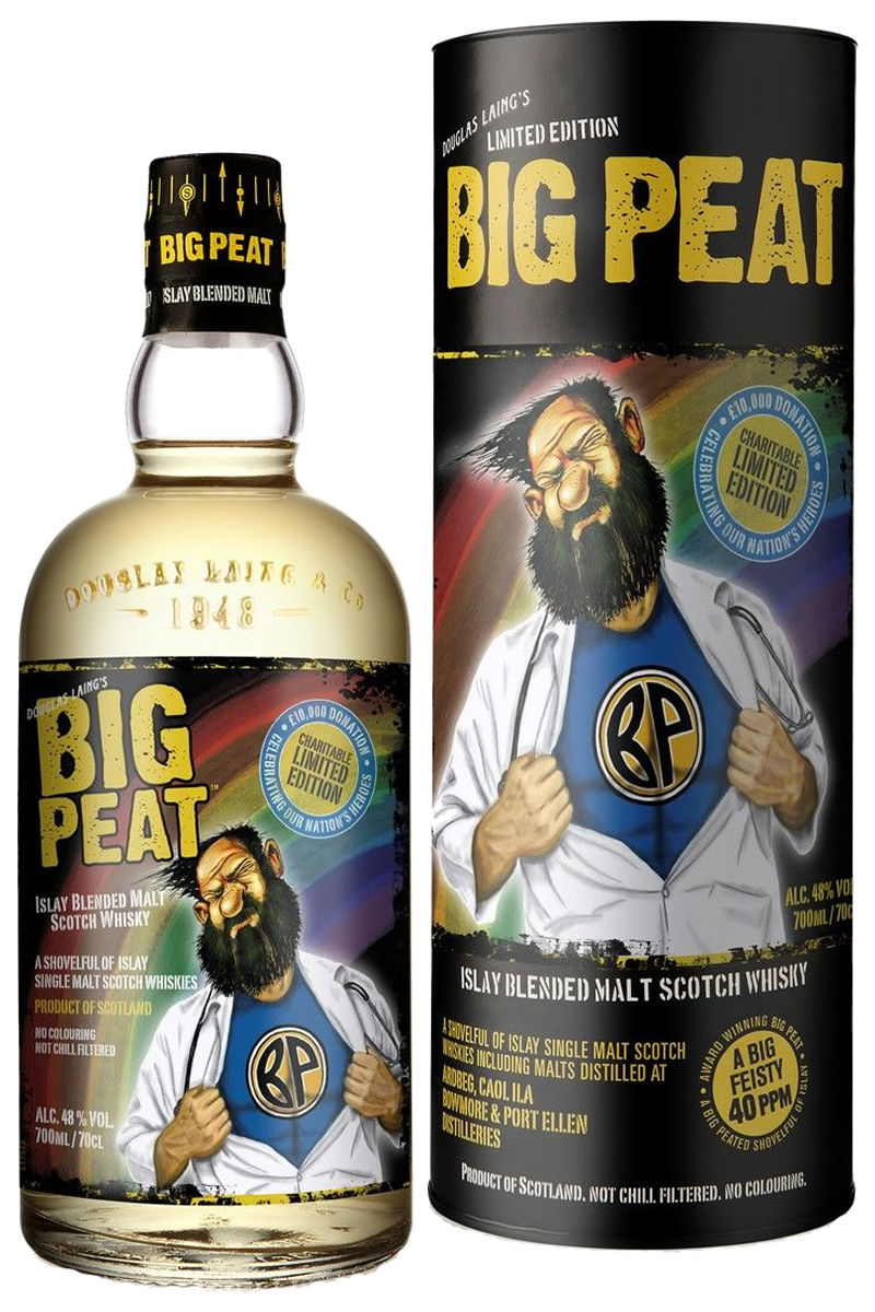 Big Peat Heroes Blended Malt Scotch Whisky