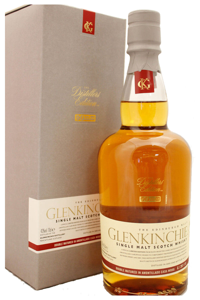Glenkinchie Distillers Edition 2008 Amontillado Finish Single Malt Scotch Whisky -G/293-7-D