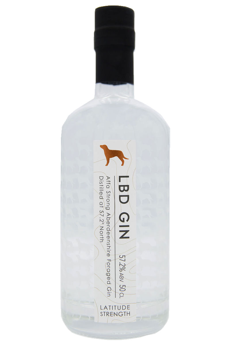 Little Brown Dog Gin - Latitude Strength - LBD Gin.