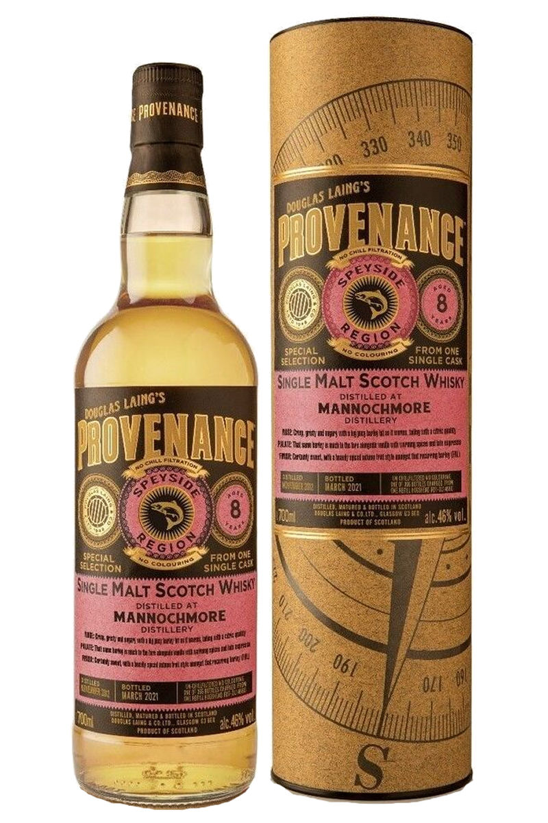 Mannochmore 8 Year Old - 2012 - Single Malt Scotch Whisky | Provenance Bottling